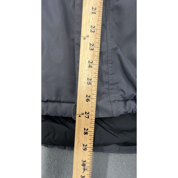 LL Bean Jacket Men L Grey Black Rugged Ridge Parka Weatherproof Coat NO Hood - Picture 16 of 16